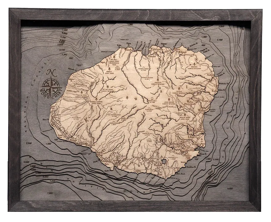 Kauai Wood Chart