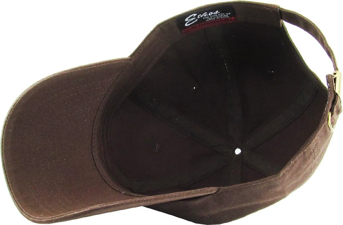 KBETHOS® Classic Cotton Adjustable Low Crown Cotton Baseball Cap