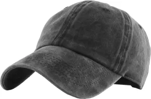 KBETHOS® Classic Cotton Adjustable Low Crown Cotton Baseball Cap
