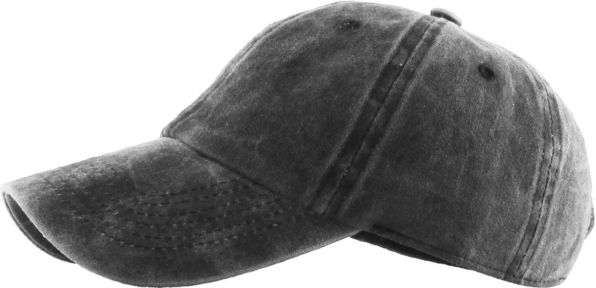 KBETHOS® Classic Cotton Adjustable Low Crown Cotton Baseball Cap