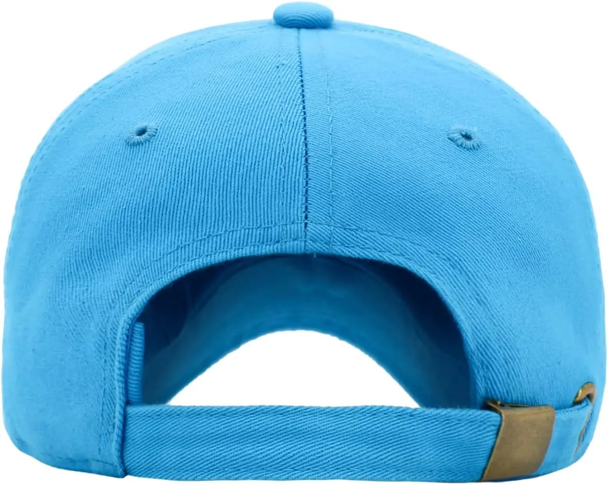 KBETHOS® Classic Cotton Adjustable Low Crown Cotton Baseball Cap