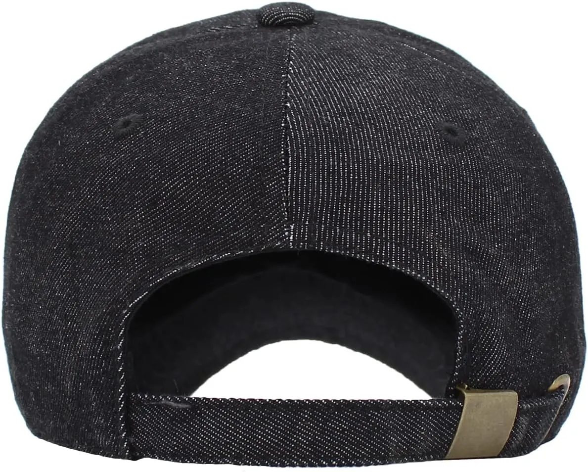 KBETHOS® Classic Cotton Adjustable Low Crown Cotton Baseball Cap
