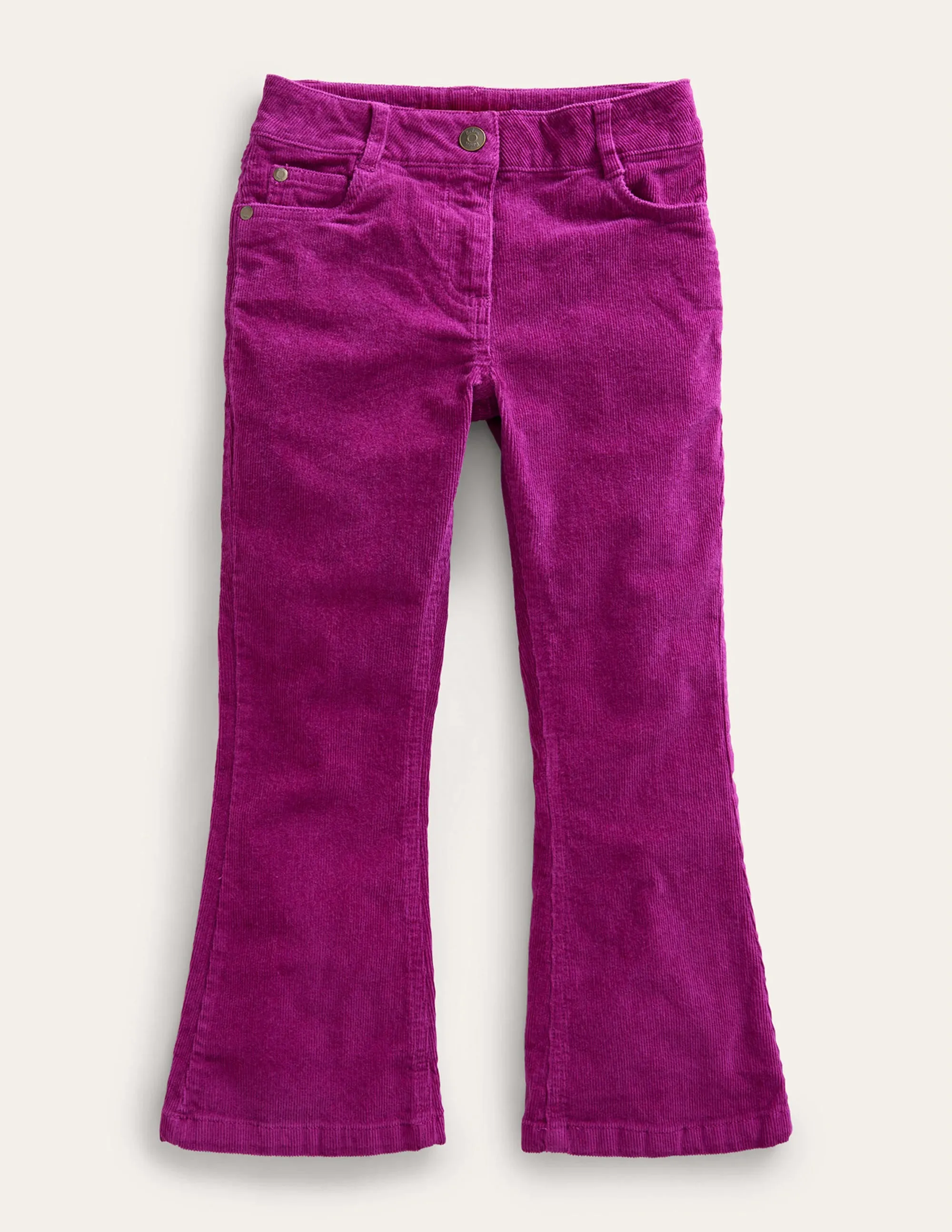Kick Flare Jean-Chrysanthemum Purple Cord