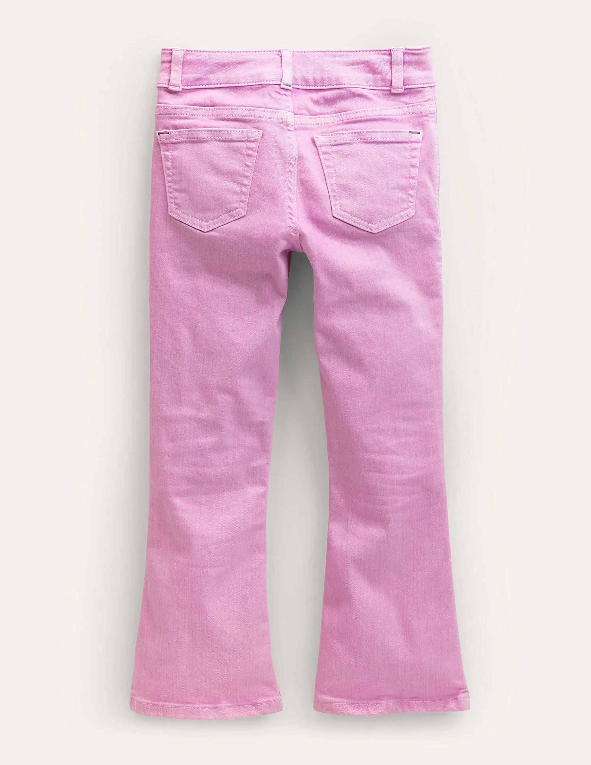 Kick Flare Jean-Lilac Pink