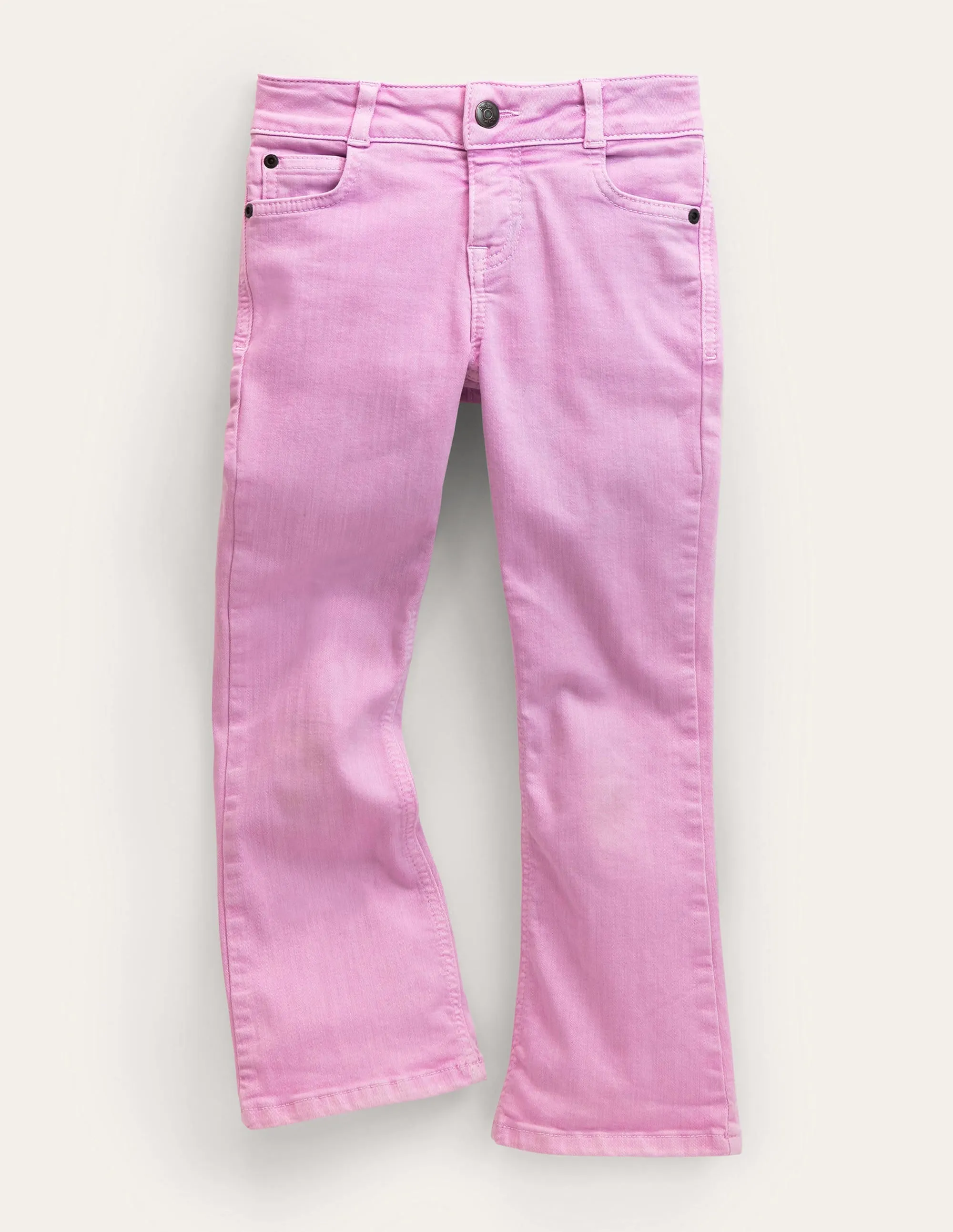 Kick Flare Jean-Lilac Pink