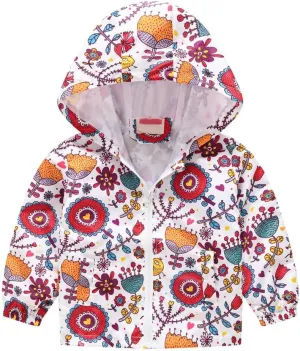 Kids Baby Windproof Coat Hooded Print Zipper Toddler Boys Autumn Jacket Boys Coat&jacket Warm Jacket Kids Jacket Kids
