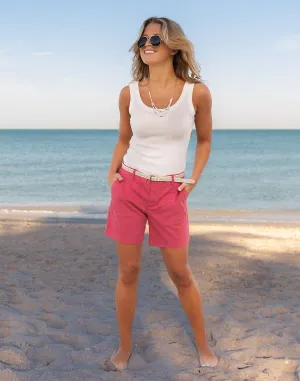 Kingston Short: Light Red - FINAL SALE