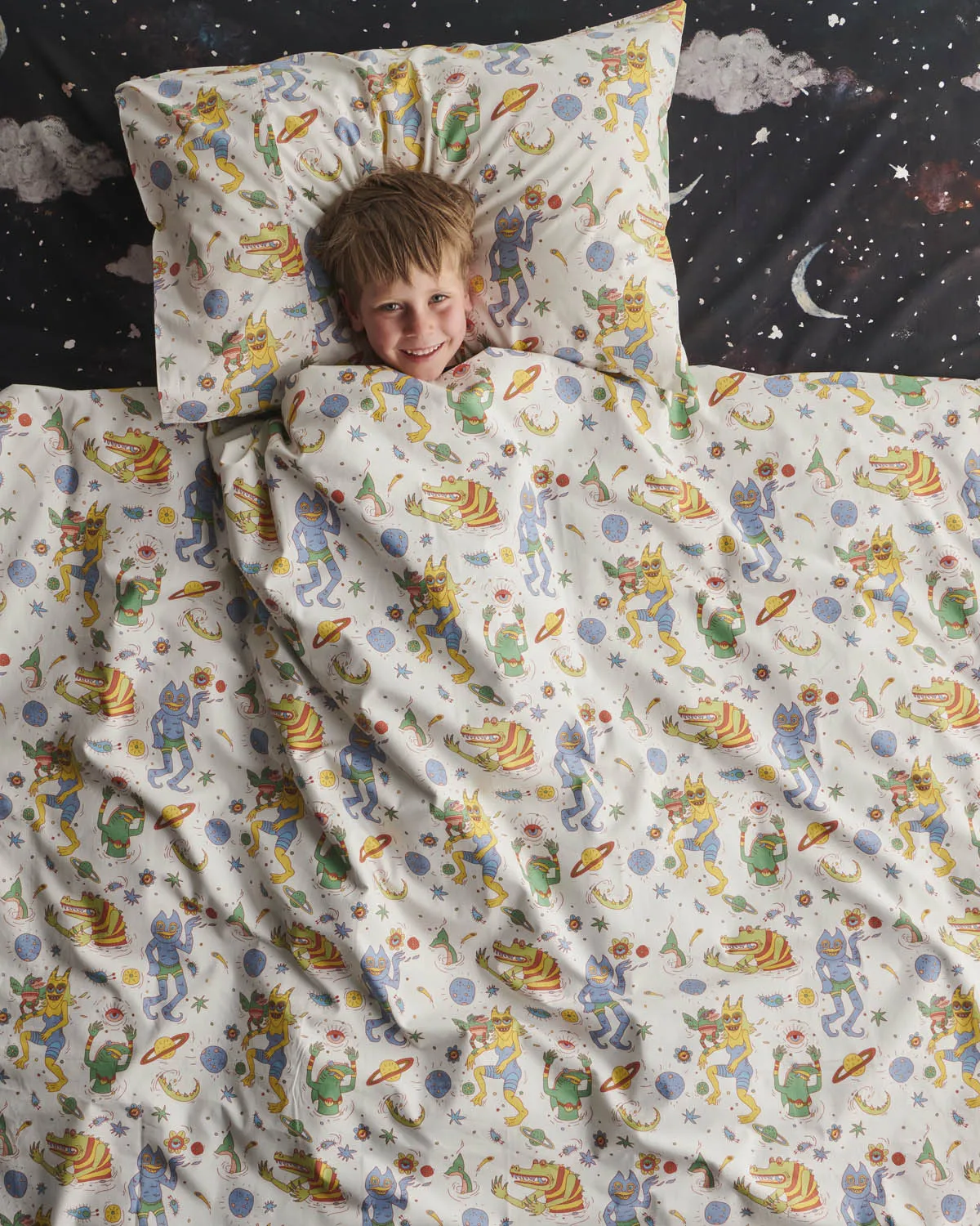 Kip & Co Space Boogie Pillowcase - 1pc