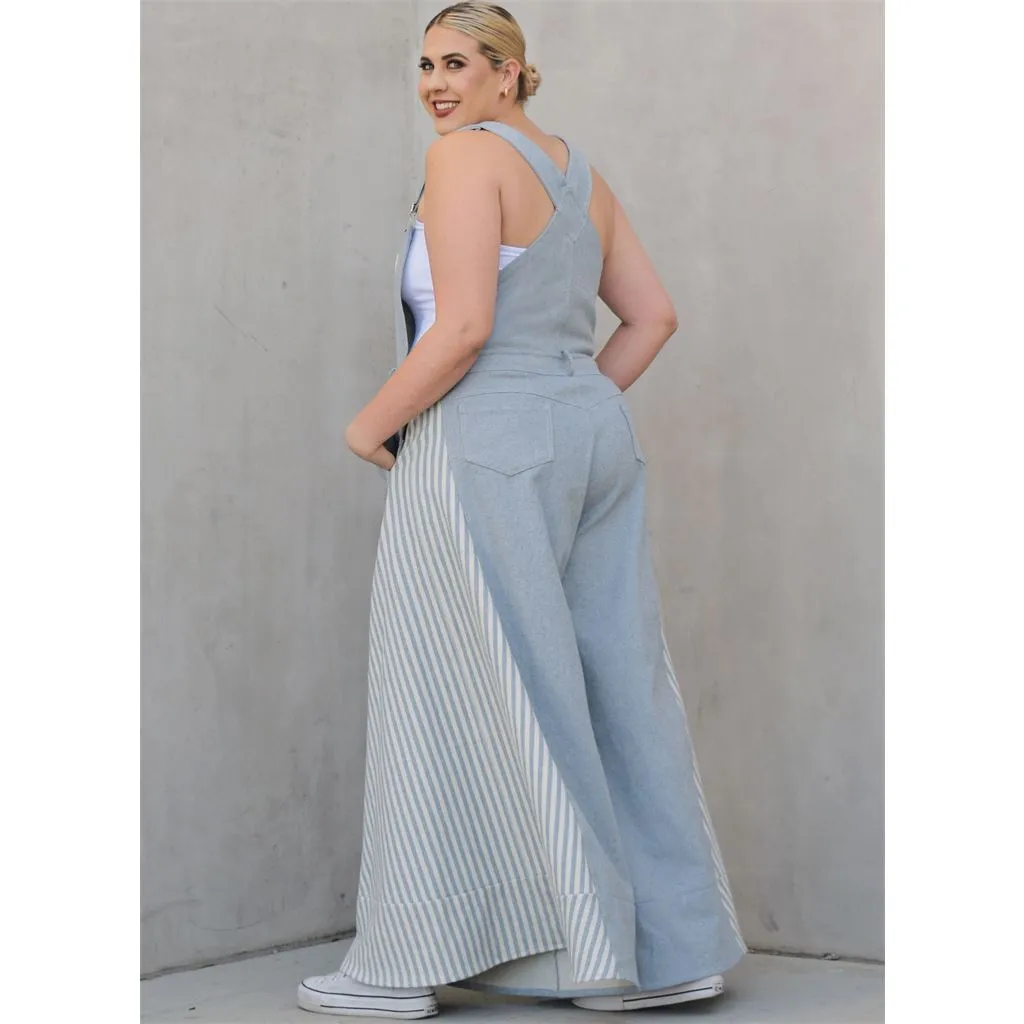 Know Me Pattern ME2062 Misses' Overalls by Alisha Grace