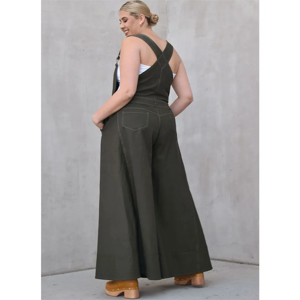 Know Me Pattern ME2062 Misses' Overalls by Alisha Grace