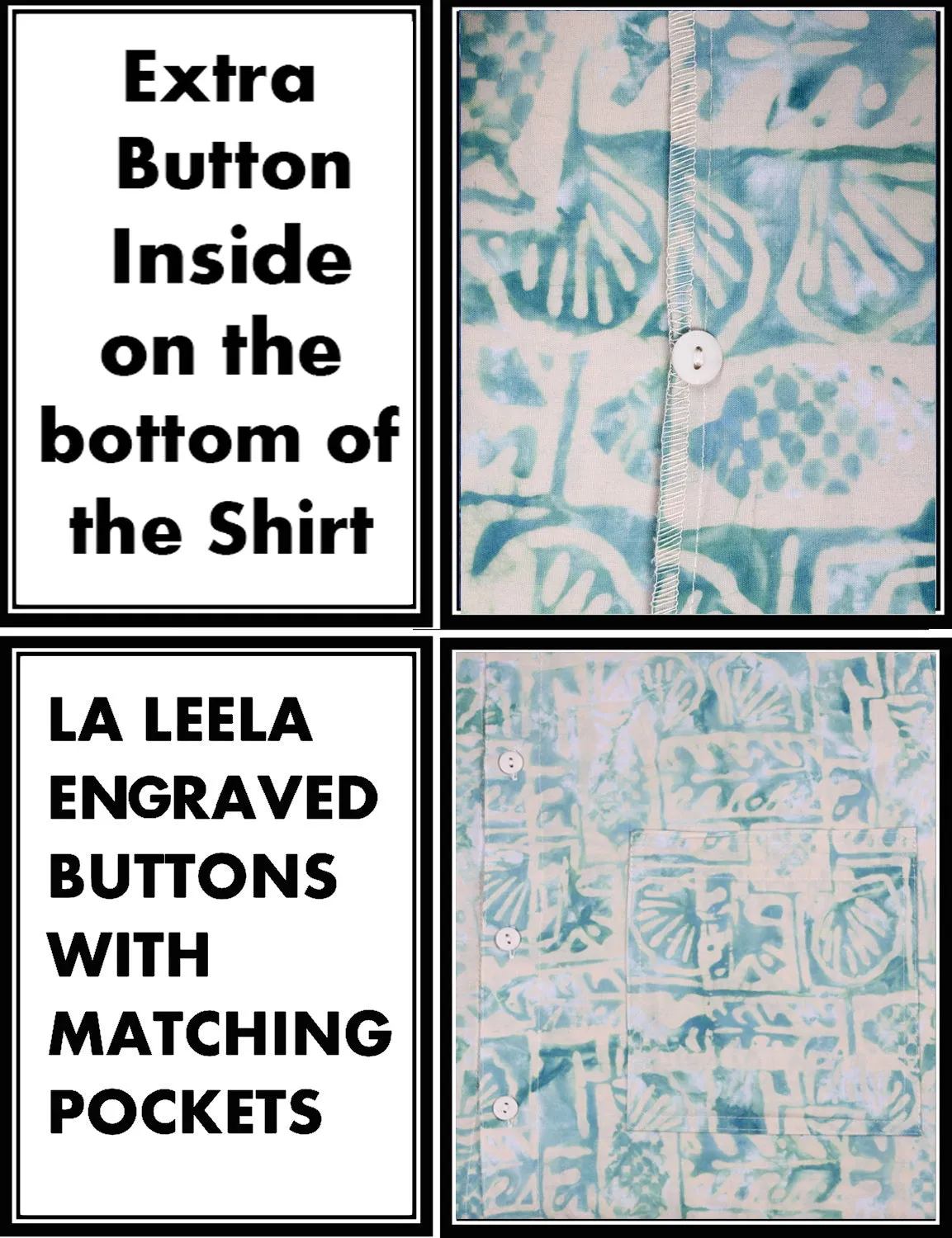 LA LEELA Men Casual Beach wear Cotton Short Sleeve Hawaiian Men Shirt for Aloha Tropical Beach  front Pocket Green