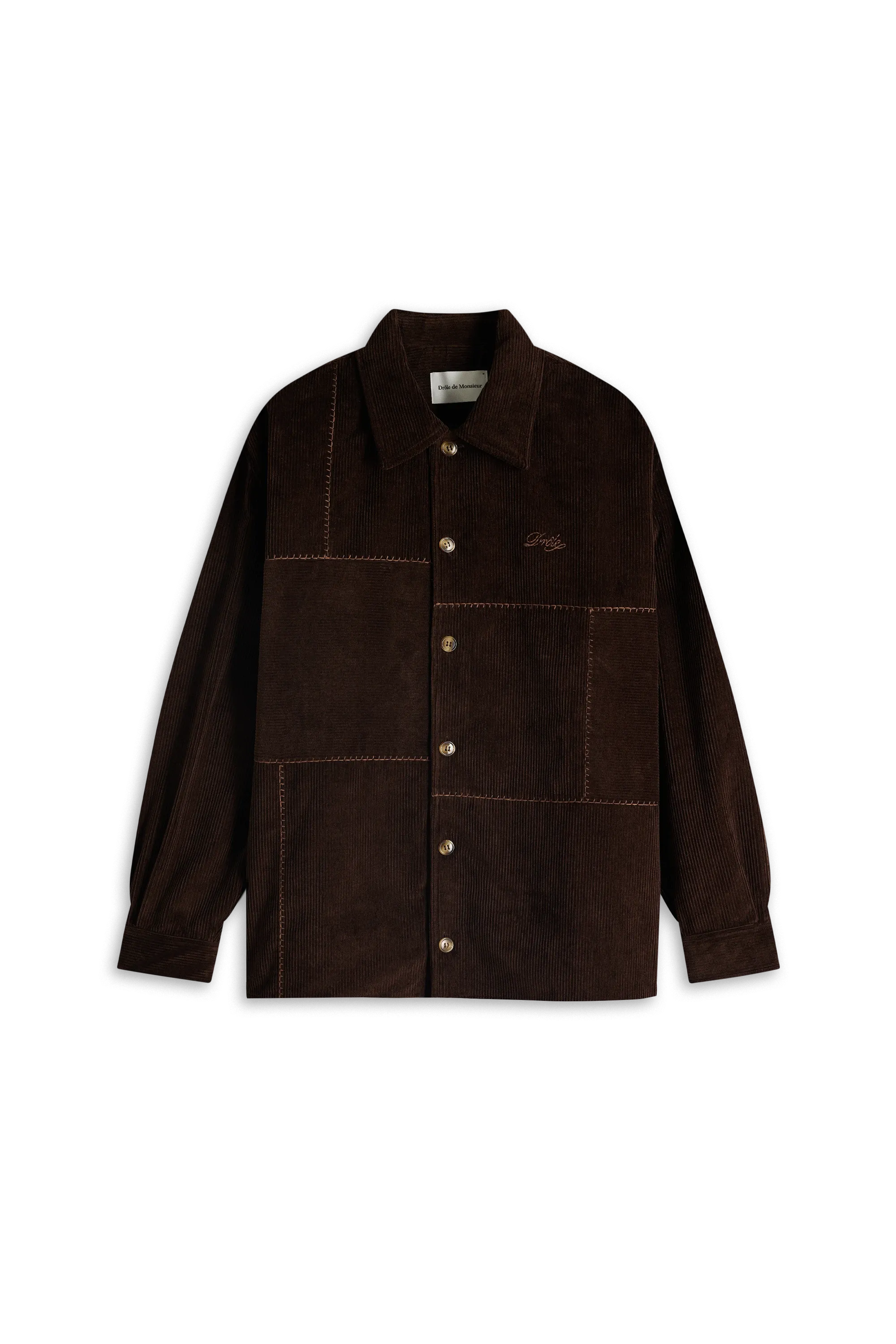 La Surchemise Velour Patchwork