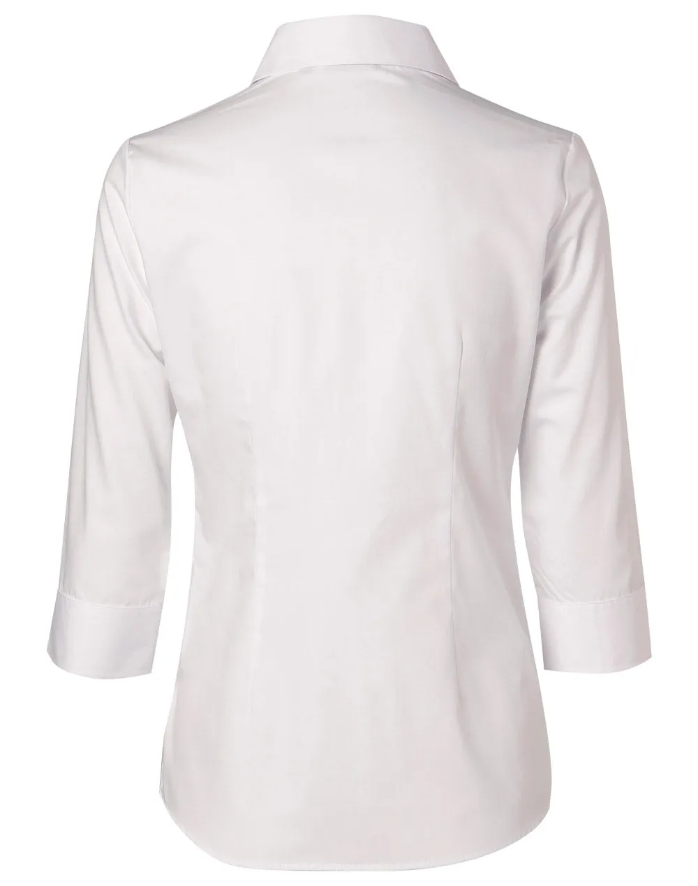 Ladies Cotton/Poly Stretch 3/4 Sleeve Shirt - M8020Q