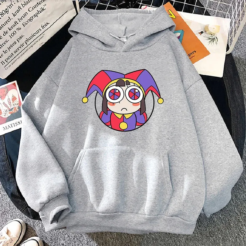 Lady Glams THE AMAZING DIGITAL CIRCUS Hoodie: Where Fashion Meets Whimsy