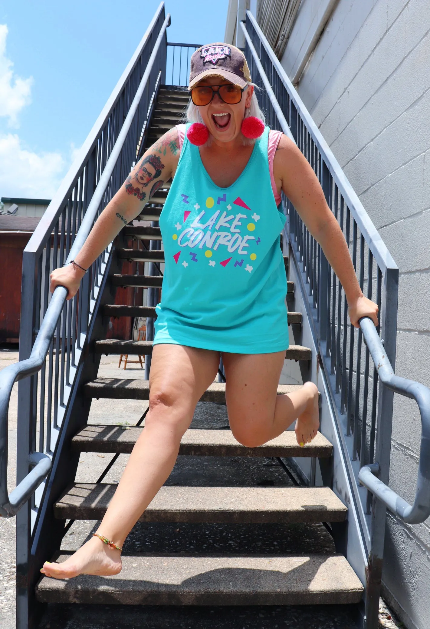 Lake Conroe Confetti Tank