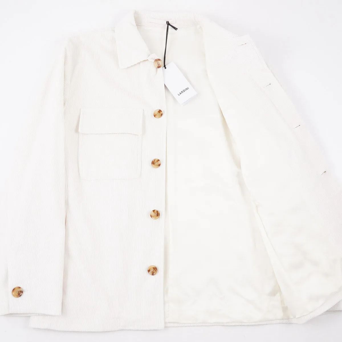 Lardini Brushed Corduroy Cotton Jacket