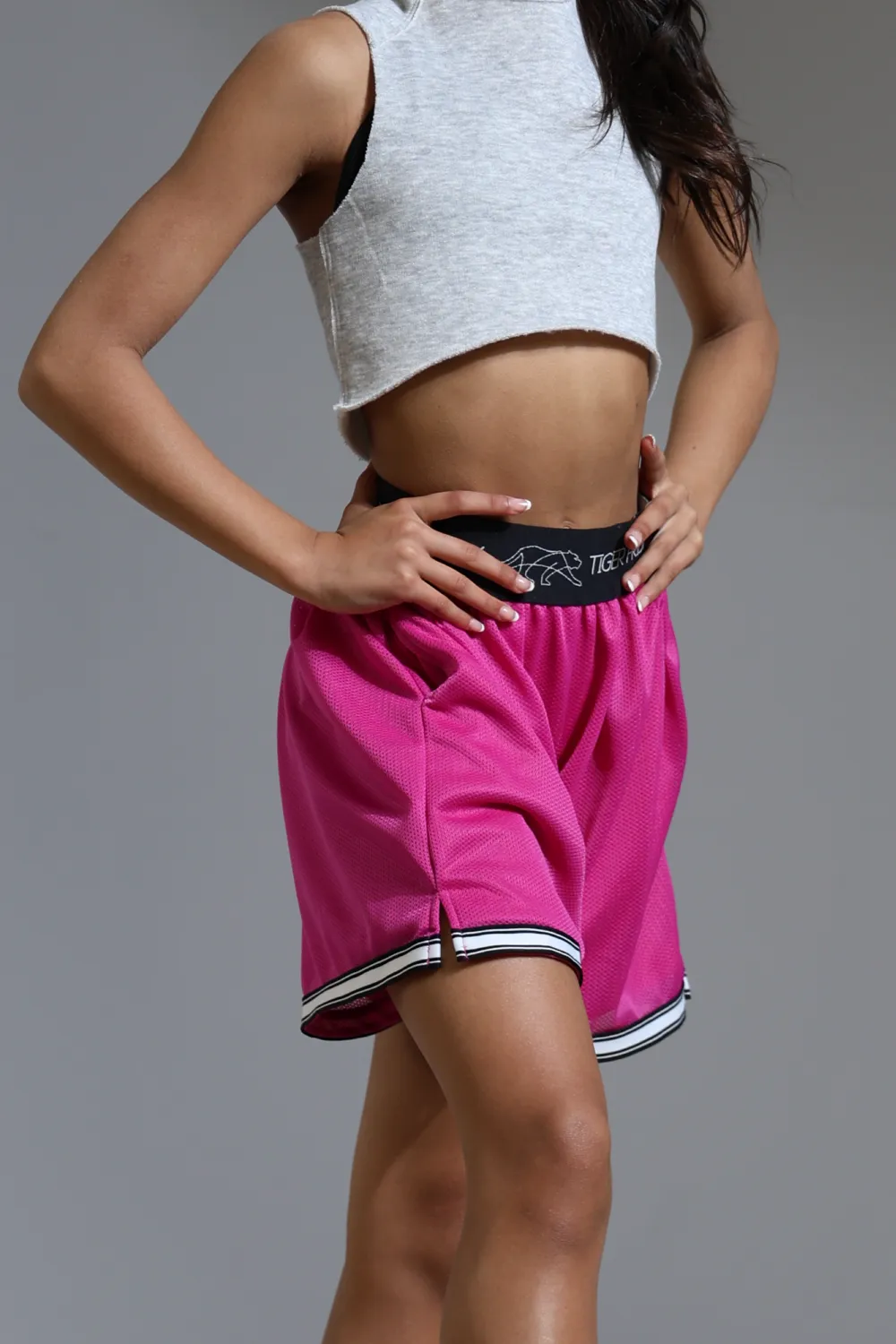 Layup Athletic Shorts - Raspberry