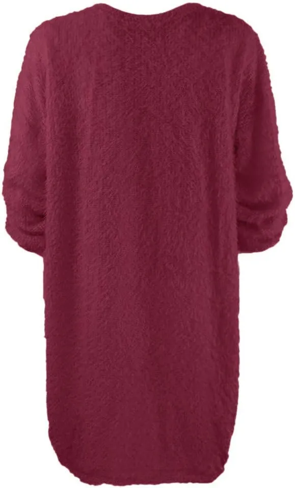 LCMTWX Long Sleeve Sweater Dress for Women Long Women's Dress Turtleneck Long Sleeve Knit Long Sleeve Sweater Dress for