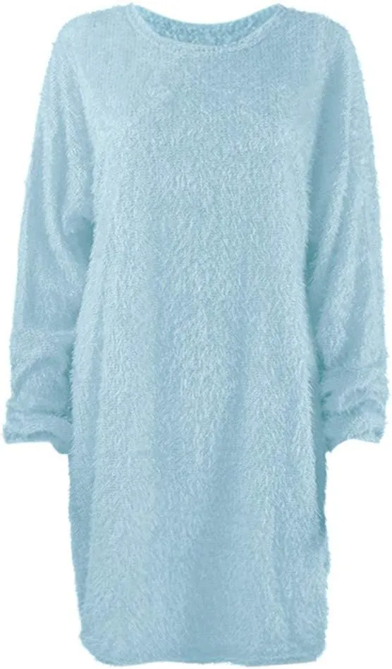 LCMTWX Sweater Dress for Women Sweater Knit Dress Long Sleeve Oversized Crewneck Long Sleeve Oversized