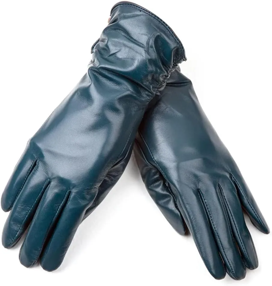 Leather Gloves Genuine Leather Gloves Female Genuine Leather Winter Gloves Female