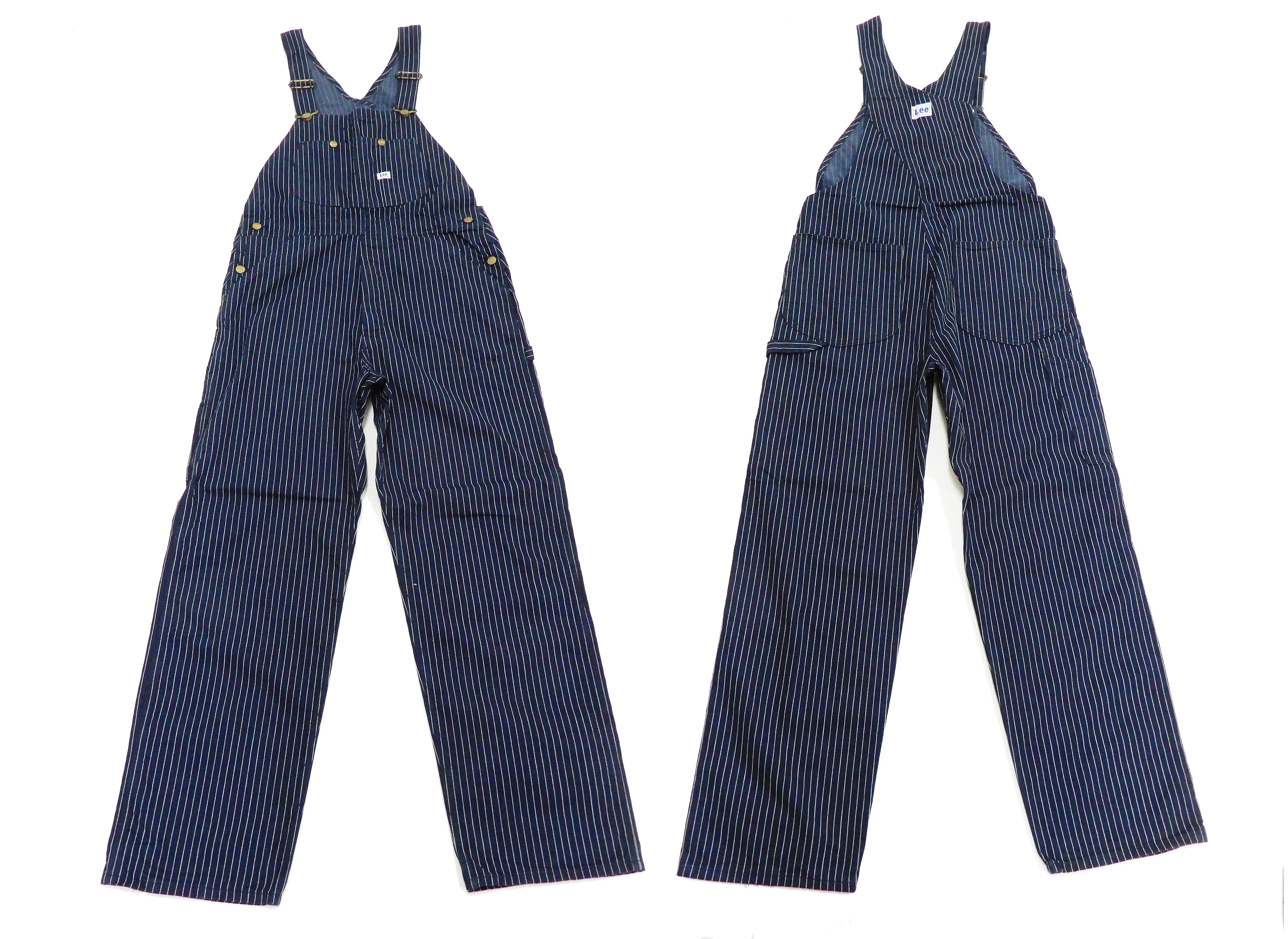 Lee Overalls Men's Casual Fashion Wabash Stripe Bib Overall High-Back LM7254 LM7254-1204