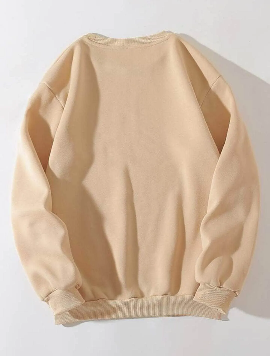 Lemon Tart Women's Printed Sweatshirt LTWPRSW1 - Cream