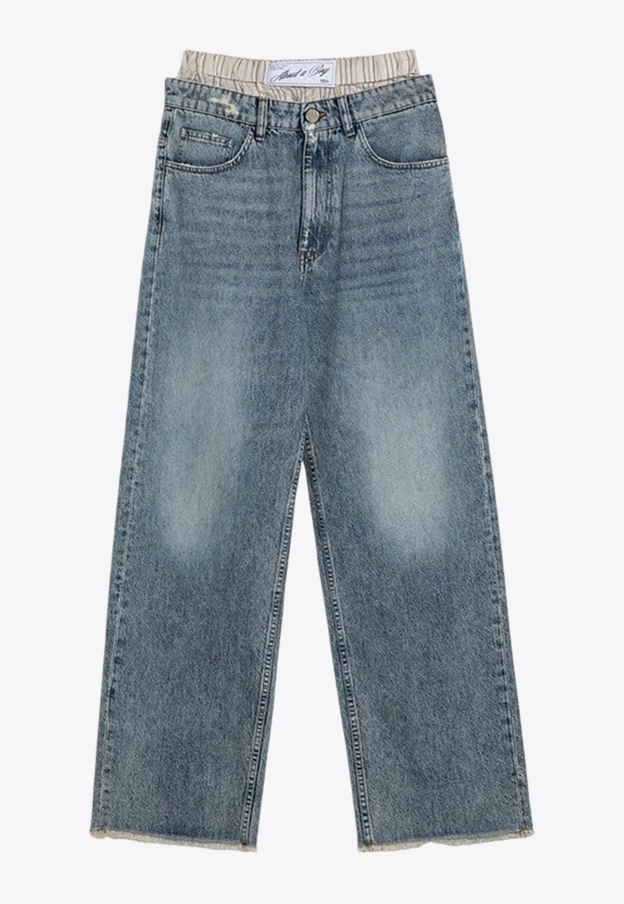 Leone Light Washed Denim Pants