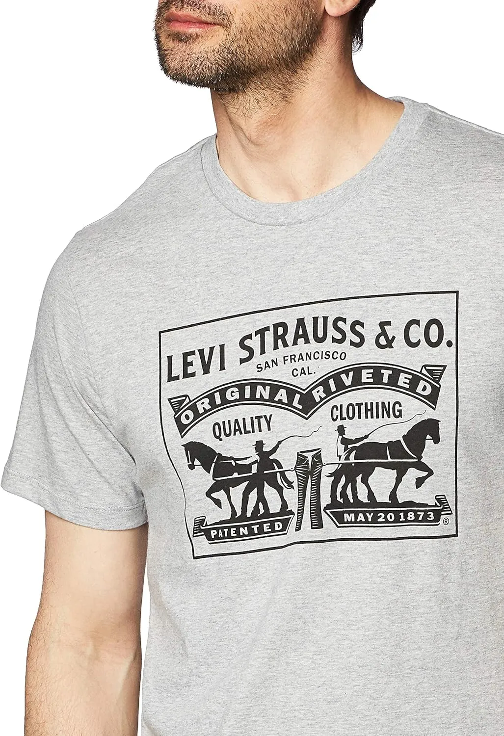 Levi's Men's 2-Horse Graphic Tee