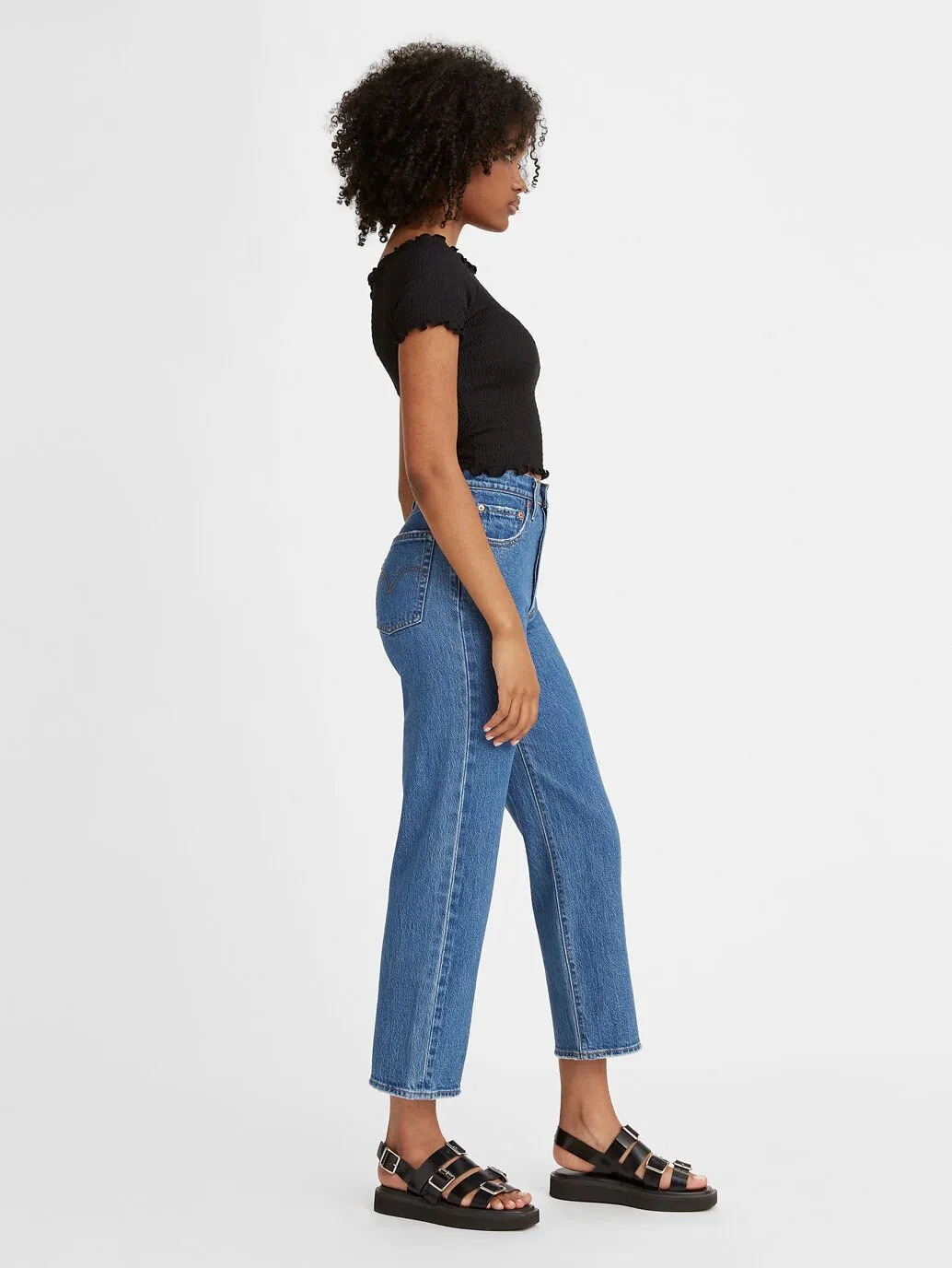 Levi's Ribcage Straight Ankle Jeans Denim 72693-0117