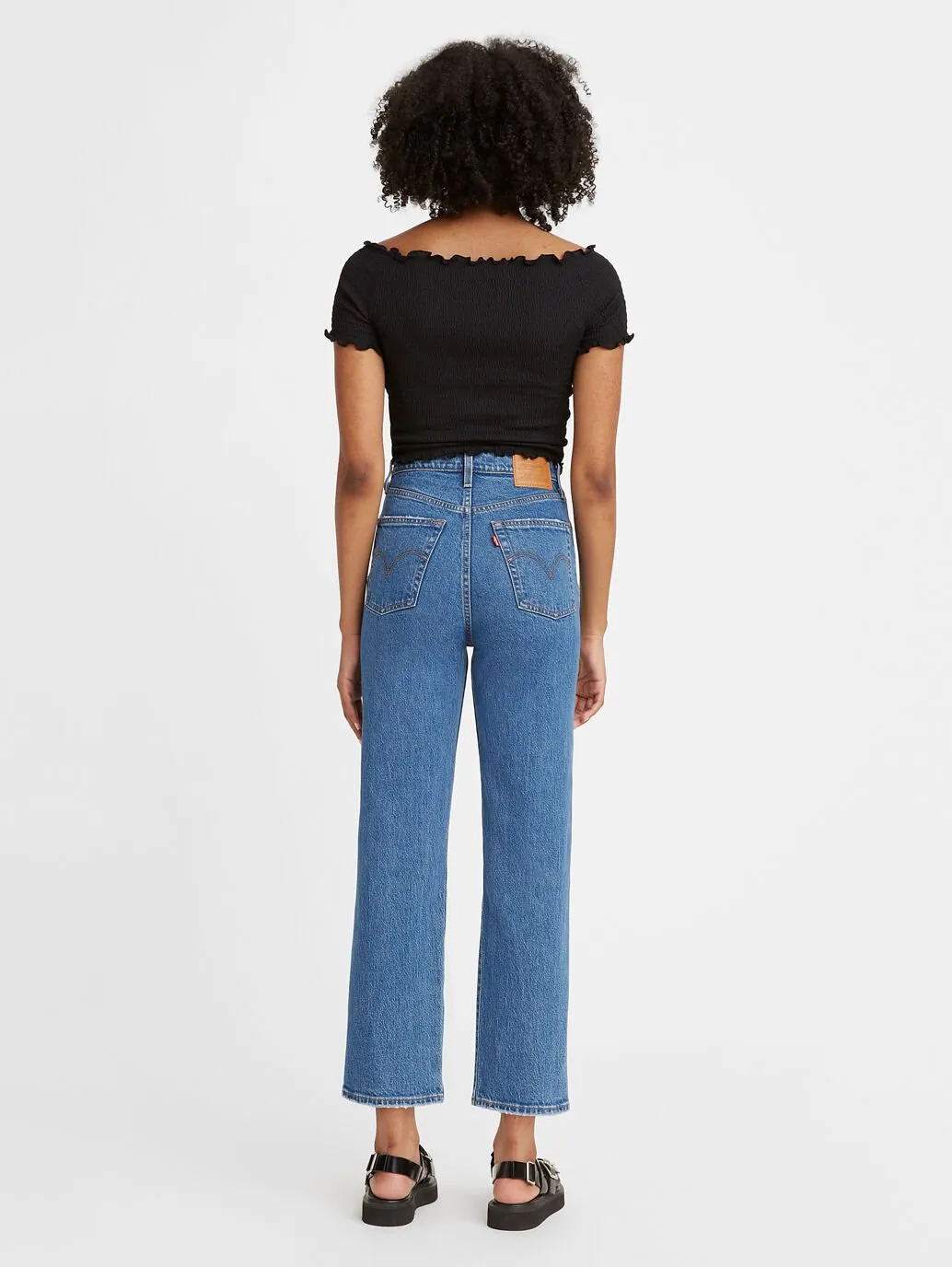 Levi's Ribcage Straight Ankle Jeans Denim 72693-0117