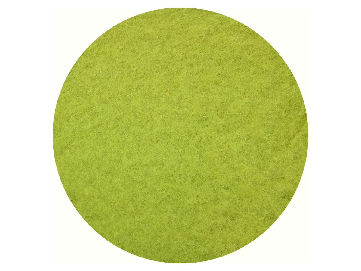 Lichen Green - dyed Mountain Sheep carded wool batts - various weights