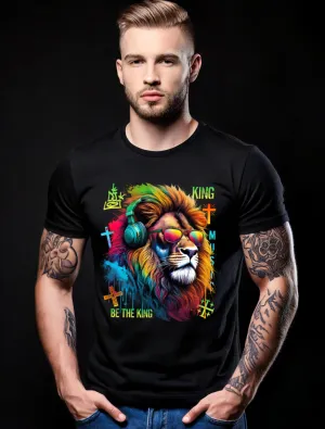 Lion Jamaican DJ Art Exclusive T-Shirts | GM TM