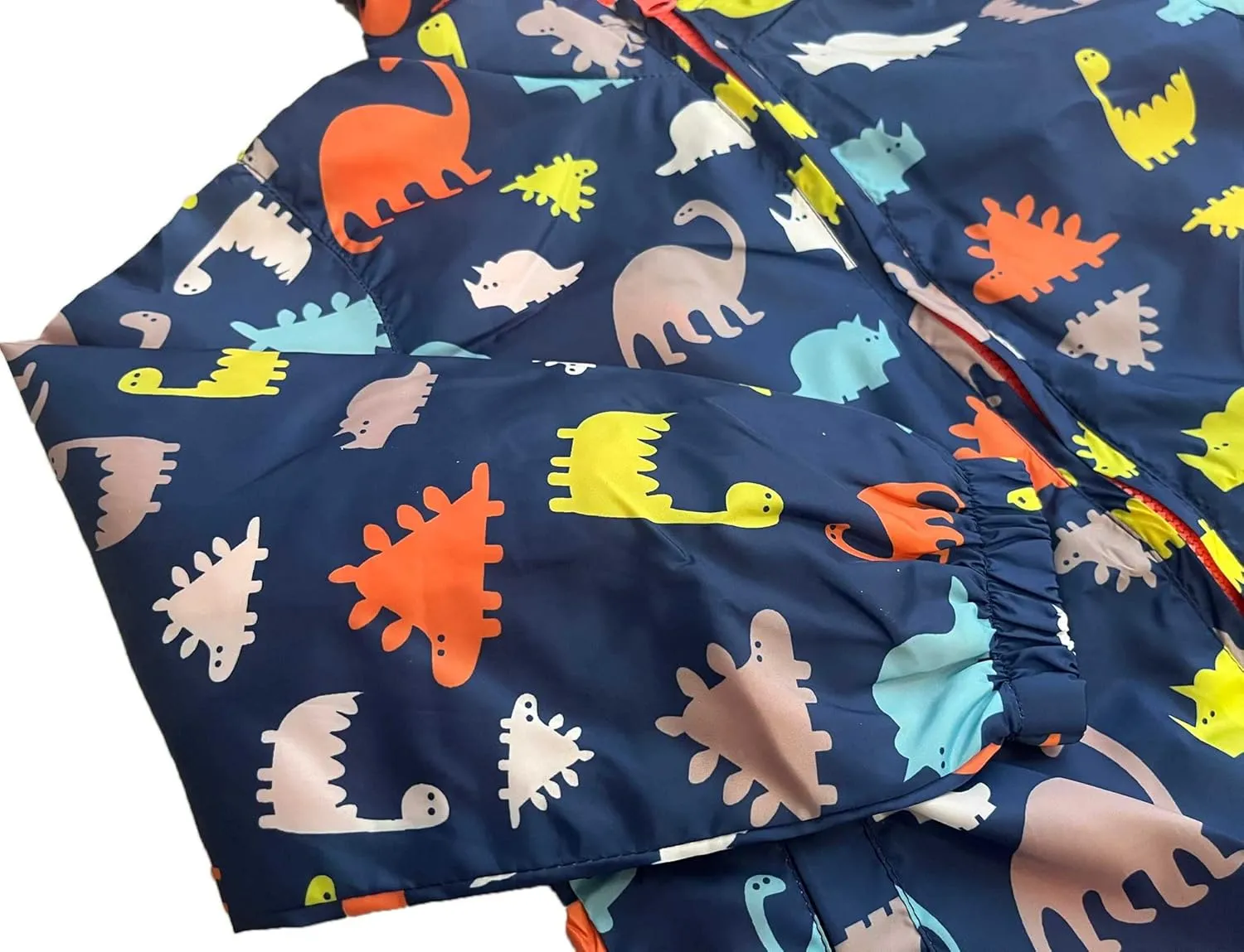 lymanchi Kids Baby Boy Dinosaur Hooded Zip Jackets Windbreaker Casual Outerwear