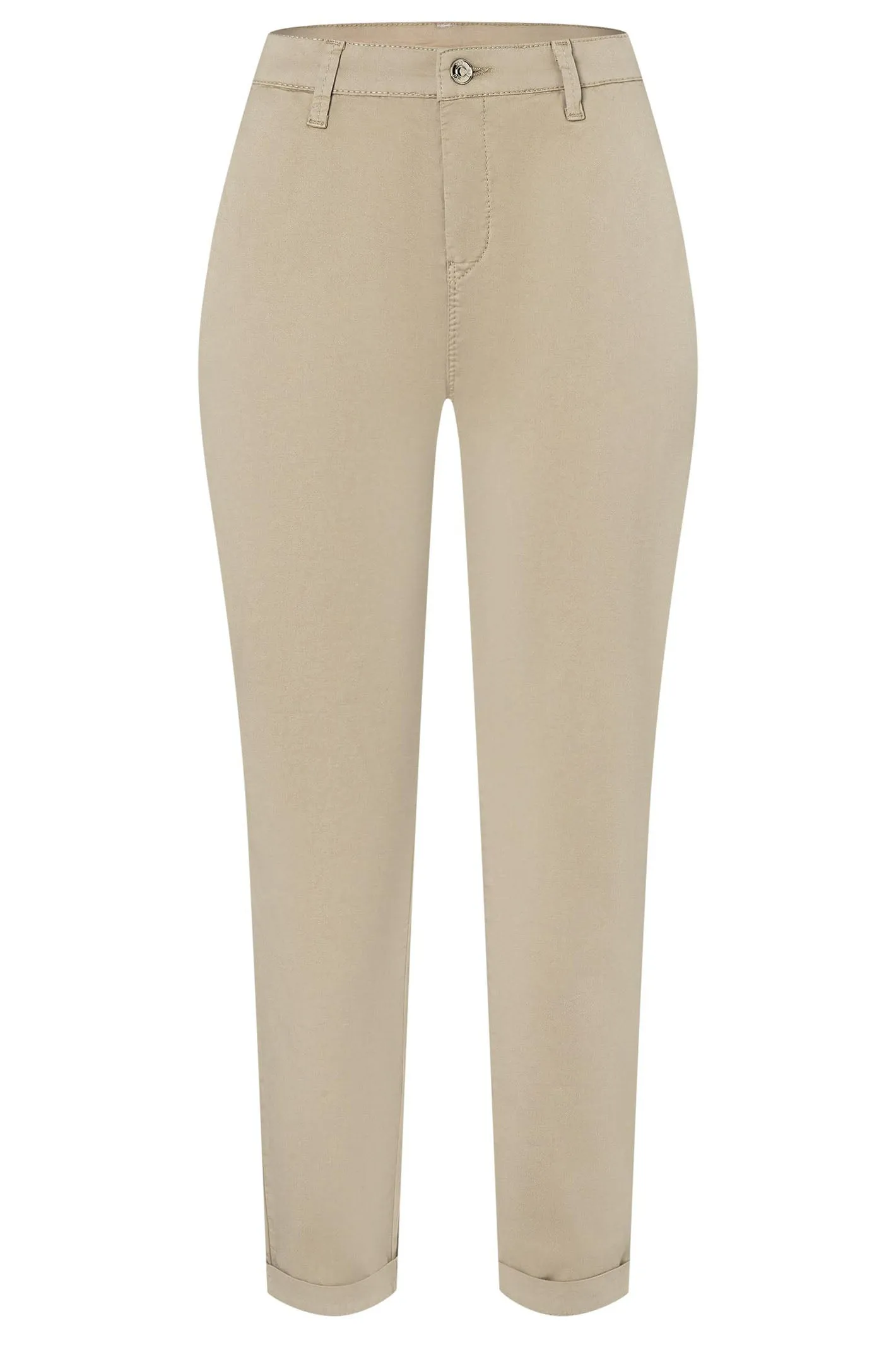 Mac 3075-00-0434L 275R Golden Terra Stretch Gabardine Turn Up Chino Trousers