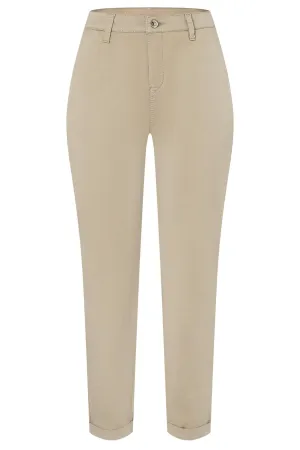 Mac 3075-00-0434L 275R Golden Terra Stretch Gabardine Turn Up Chino Trousers