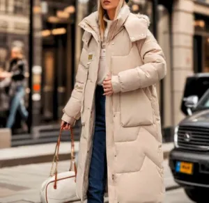 Majken - long puffer jackets - winter parka