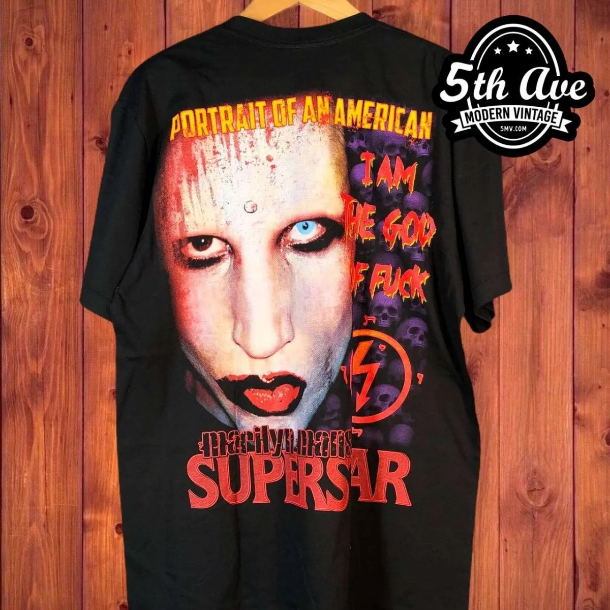 Marilyn Manson Antichrist Superstar - New Vintage Band T shirt