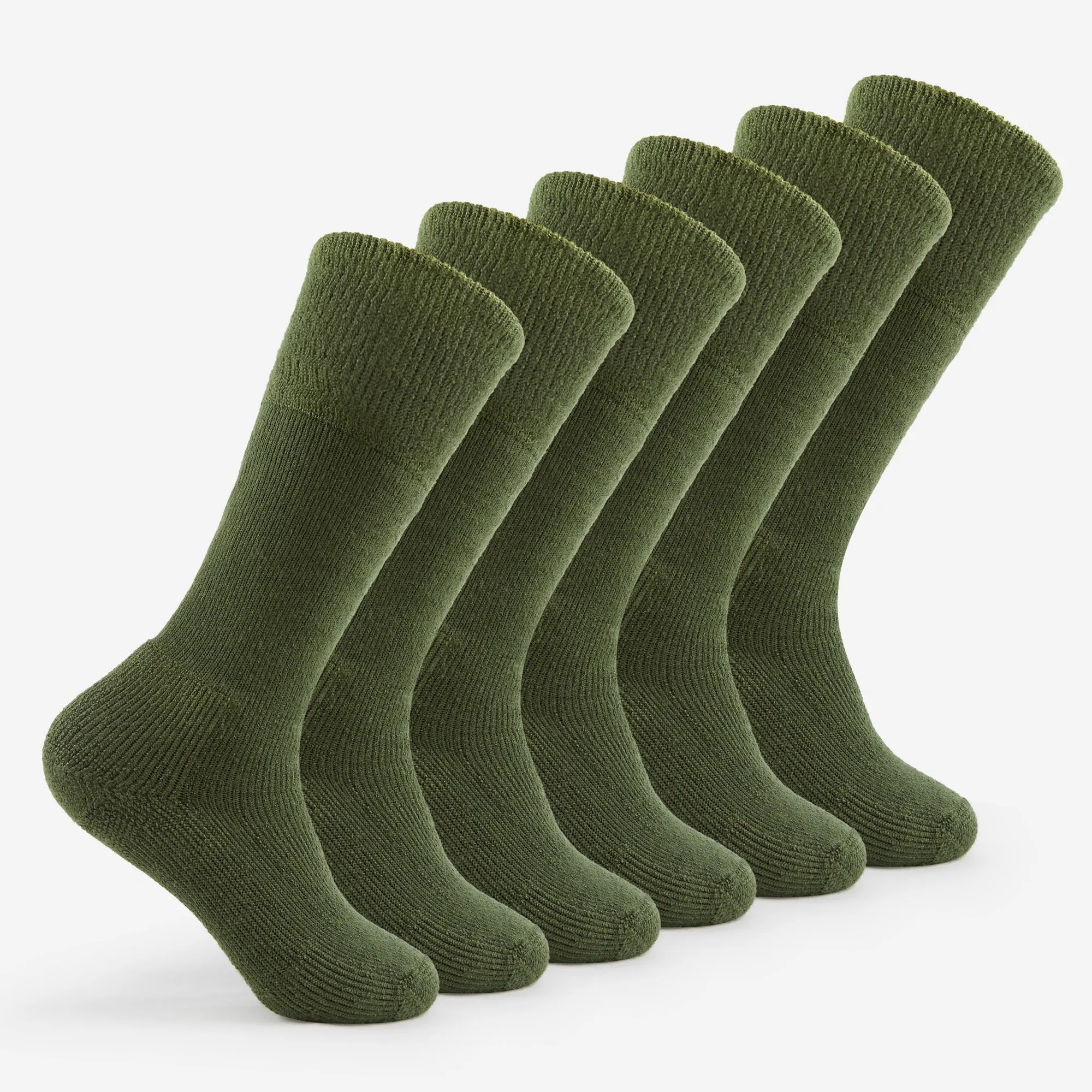 Maximum Cushion Over-Calf Military Socks (6 Pairs) | MCB | Pay for 5, get 1 FREE!