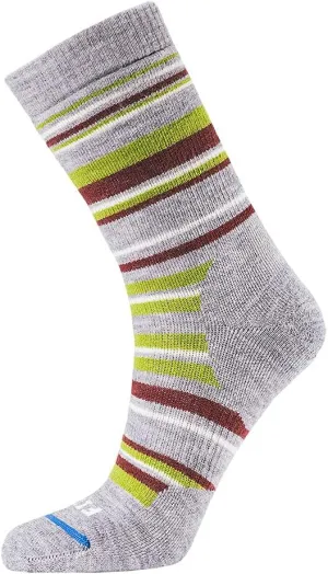Medium Hiker (Striped) - Crew Light Grey