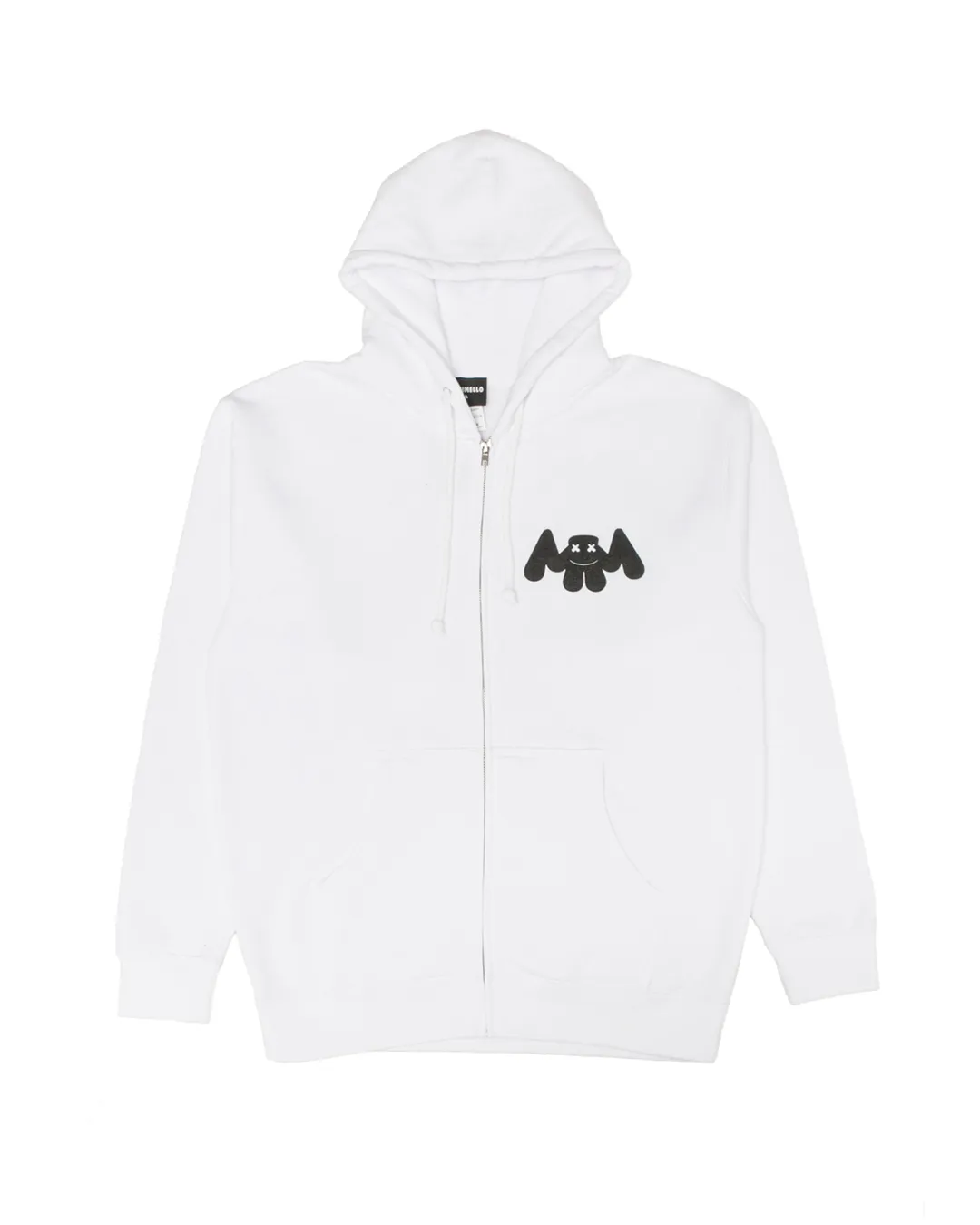 MELLOGANG 30 Zip-Up Hoodie — White