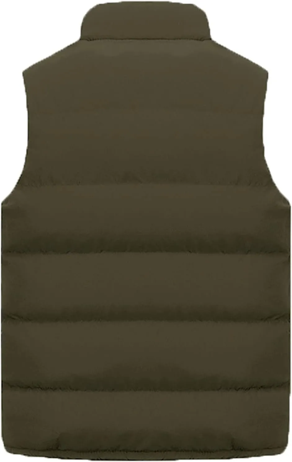 Men's Casual Outerwear Vest Lightweight Full-Zip Sleeveless Jacket Outdoor Hiking Running Travel Golf Vest Pockets