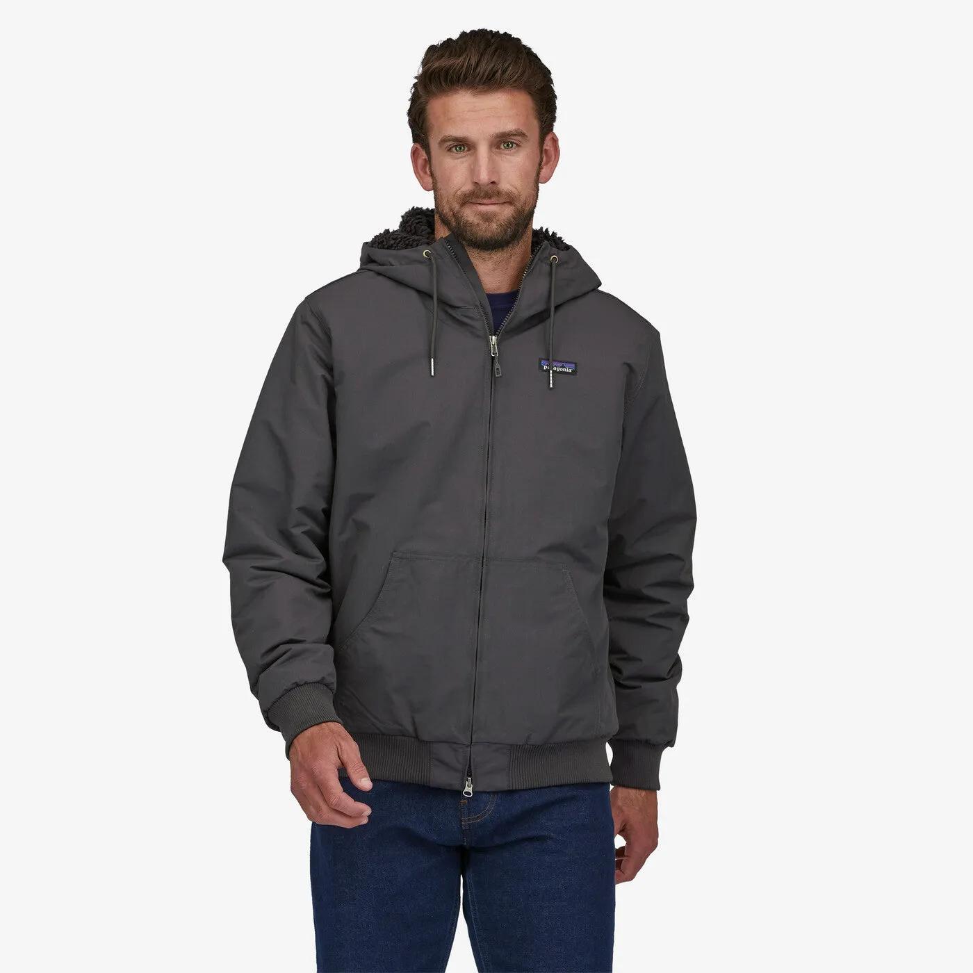 Men's Lined Isthmus Hoody - Ink Black