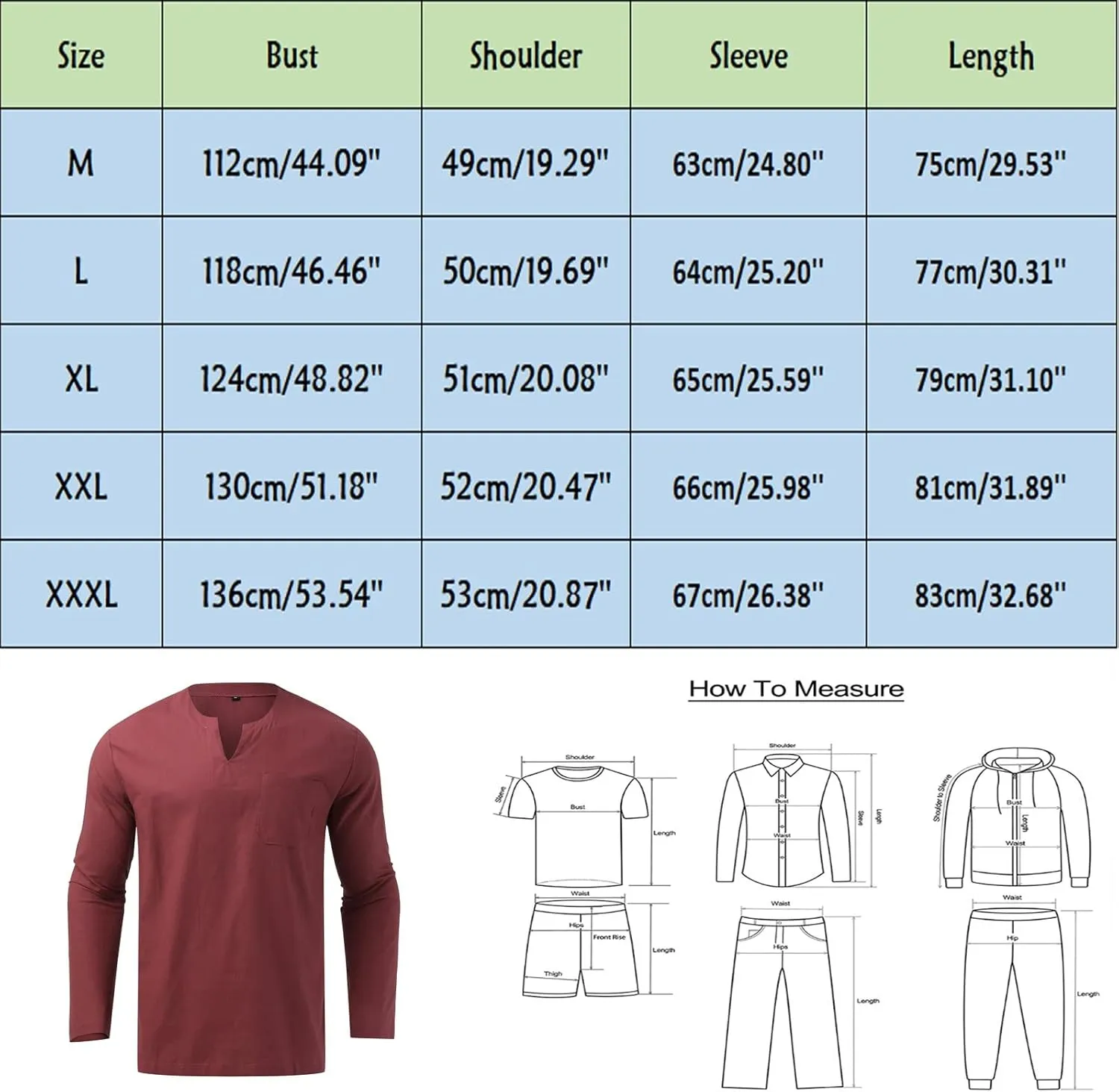 Mens Linen Shirts Long Sleeve Slim Fit V Neck Tshirts Summer Vacation Beach Tops Lightweight Breathable Clothes