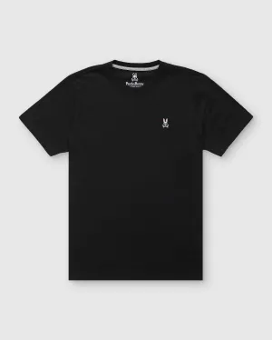 Men's Psycho Bunny Classic Crew Neck Tee Black