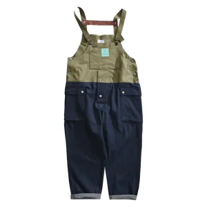 Men's Relaxed Fit Denim Overalls