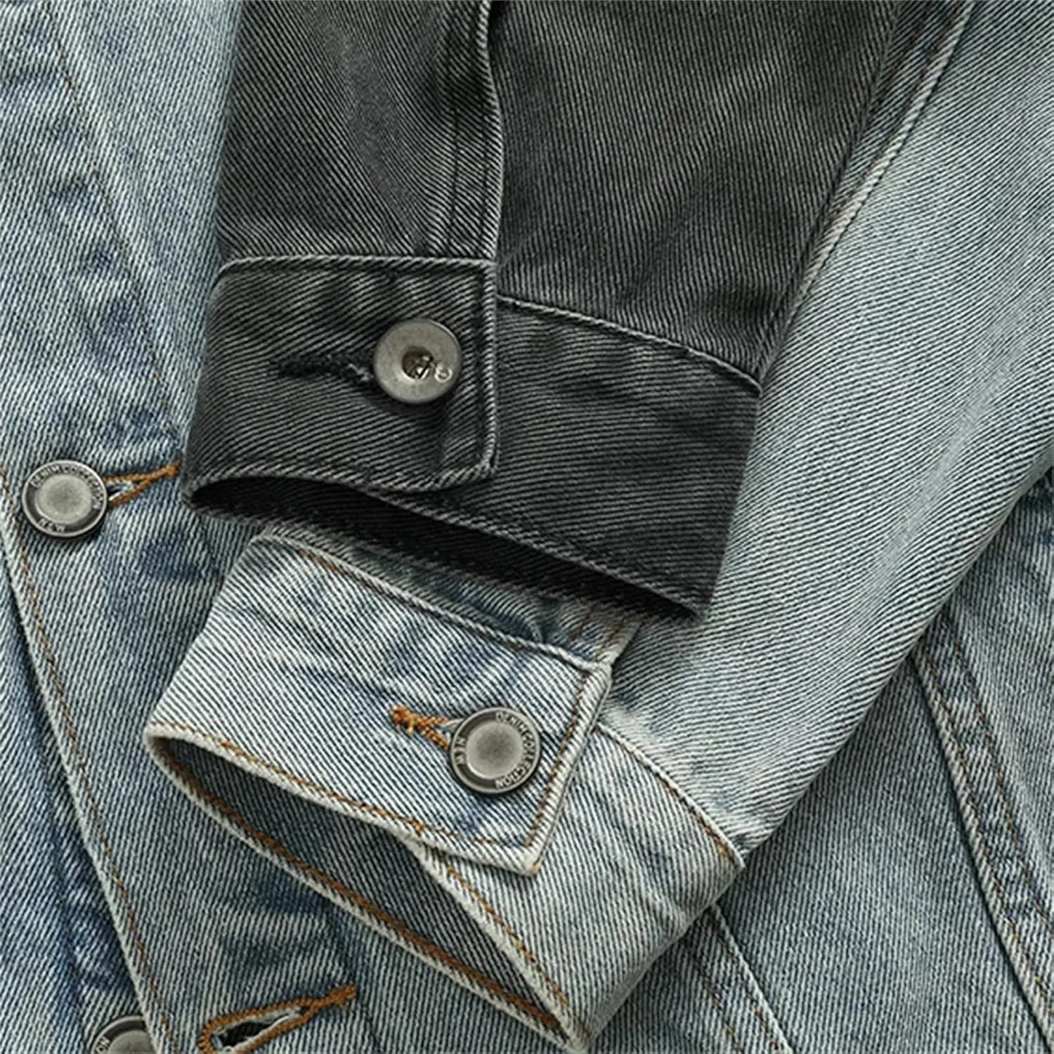 Men's Retro Casual Cotton Denim Cargo Jacket - Fashion Top Trucker Slim Fit Casual Outerwear