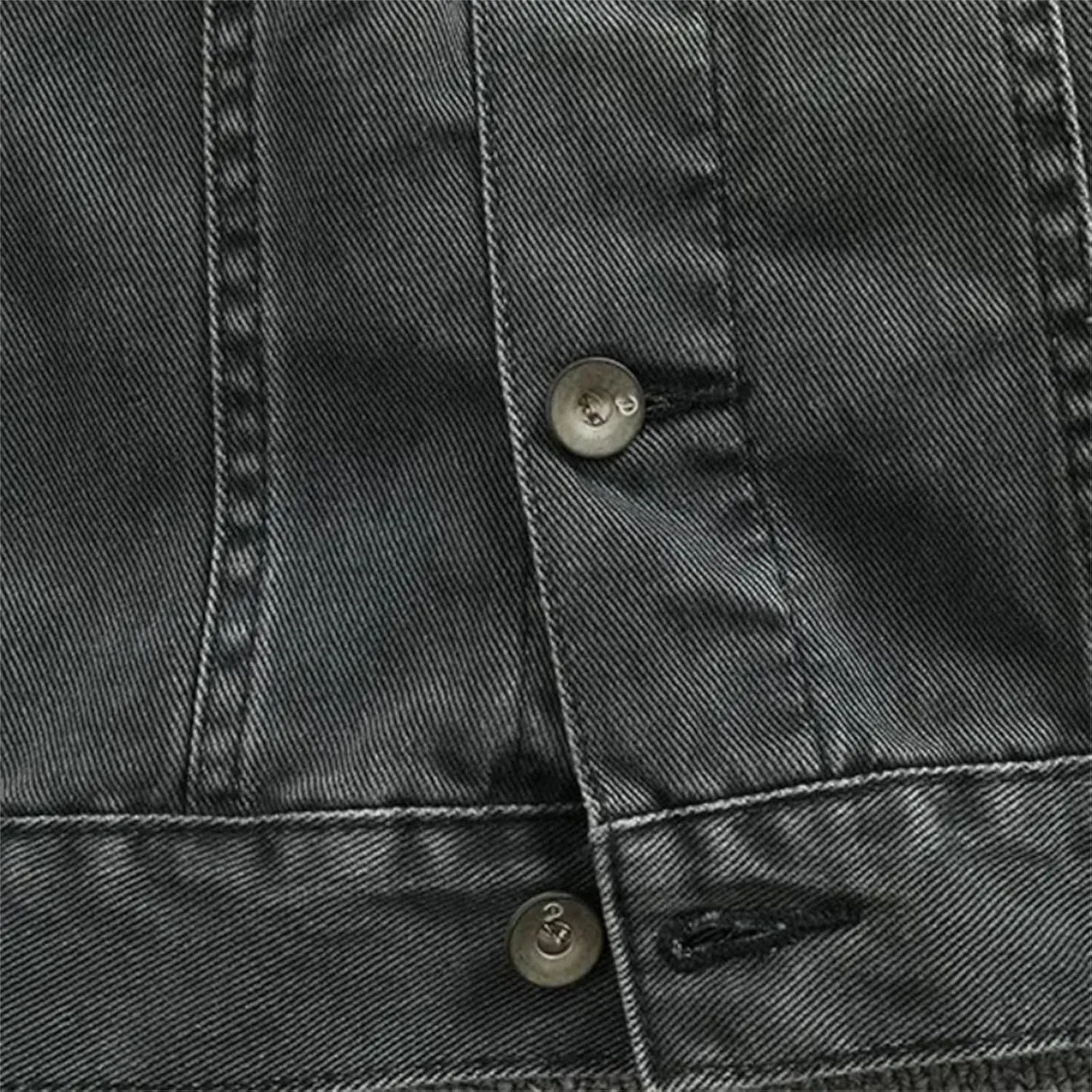 Men's Retro Casual Cotton Denim Cargo Jacket - Fashion Top Trucker Slim Fit Casual Outerwear