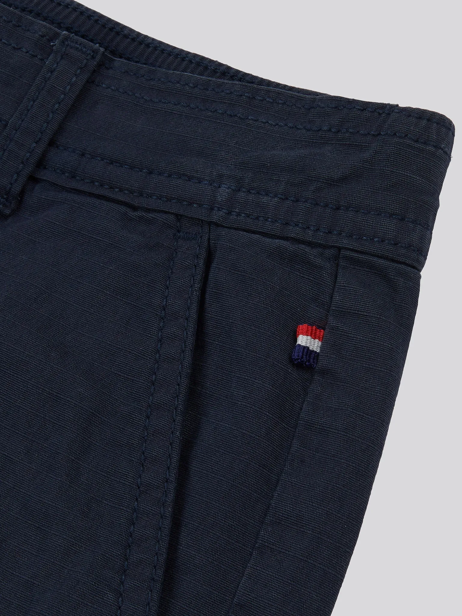 Mens Ripstop Cargo Shorts in Navy Blue