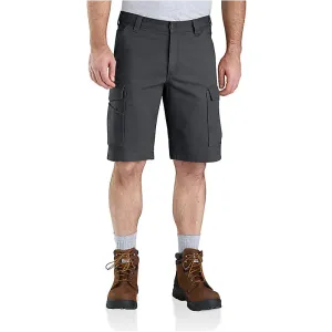 Men's Rugged Flex Relaxed Fit Canvas Cargo Work Short