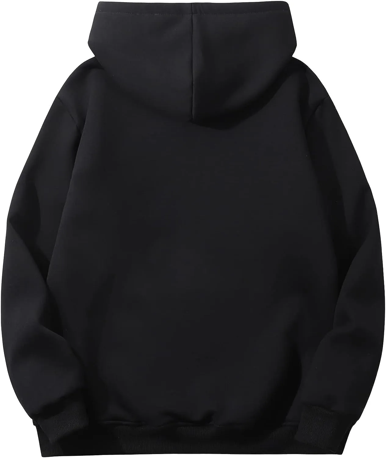 Men's Sherpa Fleece Grey Long Sleeve Hoodie